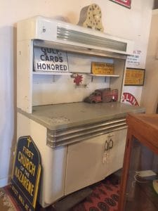 1930 Garage Men’s Work Station Bench Antique Stores Midland Texas 