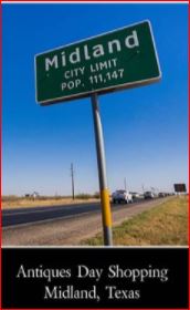 Midland, Texas Antique Day Shopping