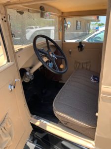 Ford Model-A 1930 Coup Interior