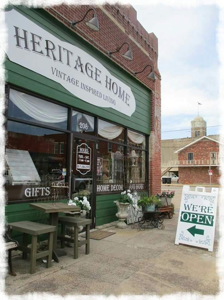 Heritage Home storefront 1