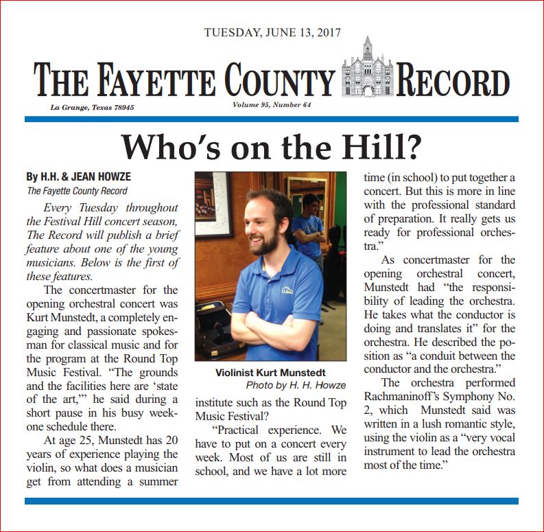 Round Top Festival Institute Texas Vintage Shop Directory