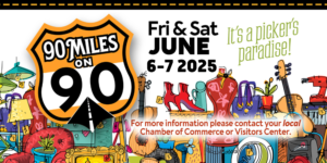 90 Miles On 90 Poster 2025 300x150